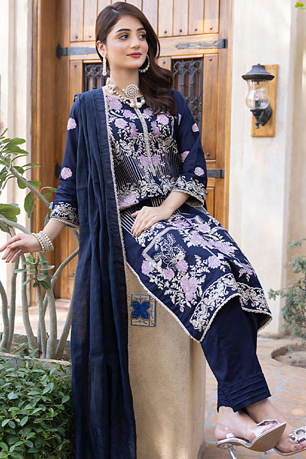 Musfirah Farooq Eid Lawn'24 D#07