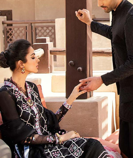 Mushq Kahaani Luxury Unstitched'22 MLF#1 NAZ