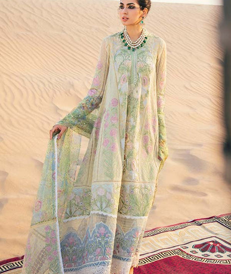 Mushq Kahaani Luxury Unstitched'22 MLF#2 SAHARA