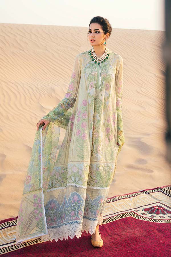 Mushq Kahaani Luxury Unstitched'22 MLF#2 SAHARA