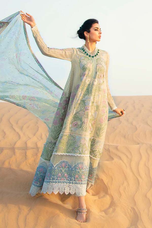 Mushq Kahaani Luxury Unstitched'22 MLF#2 SAHARA