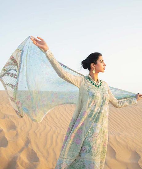 Mushq Kahaani Luxury Unstitched'22 MLF#2 SAHARA