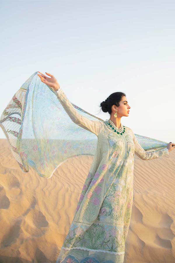 Mushq Kahaani Luxury Unstitched'22 MLF#2 SAHARA