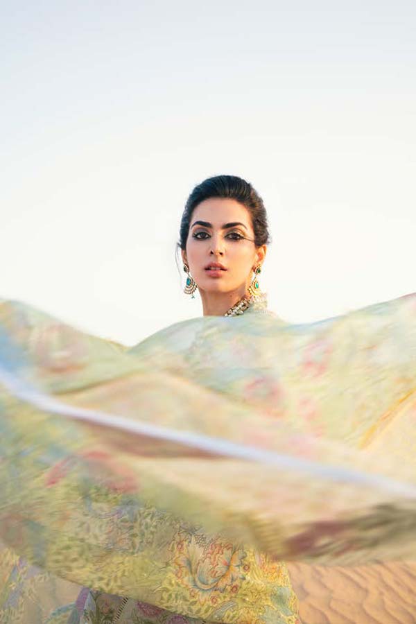 Mushq Kahaani Luxury Unstitched'22 MLF#2 SAHARA