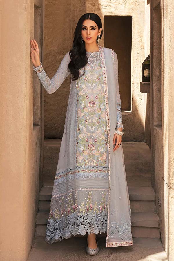 Mushq Kahaani Luxury Unstitched'22 MLF#5 CHANDI