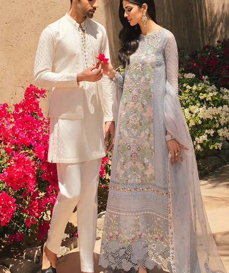 Mushq Kahaani Luxury Unstitched'22 MLF#5 CHANDI