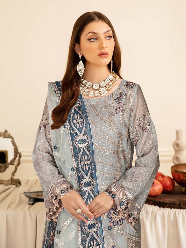 Ramsha Nayab W/Chiffon'24 Vol-04 N#404