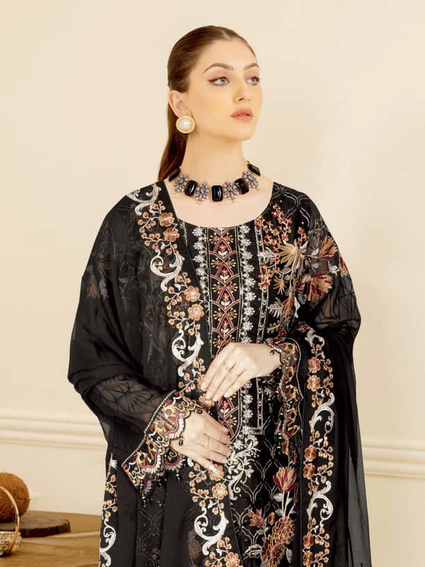 Ramsha Nayab W/Chiffon'24 Vol-04 N#406