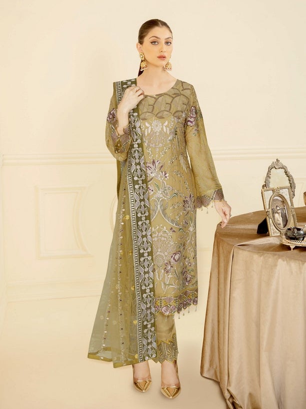 Ramsha Nayab W/Chiffon'24 Vol-04 N#407