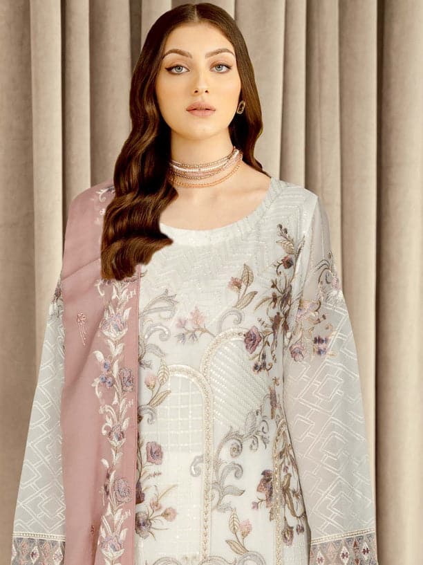 Ramsha Nayab W/Chiffon'24 Vol-04 N#408