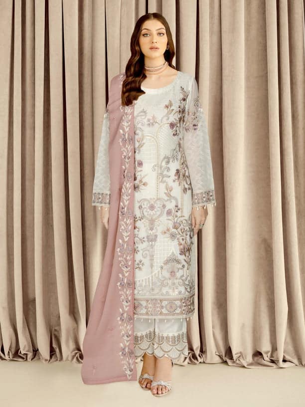 Ramsha Nayab W/Chiffon'24 Vol-04 N#408