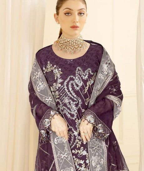 Ramsha Nayab W/Chiffon'24 Vol-04 N#411
