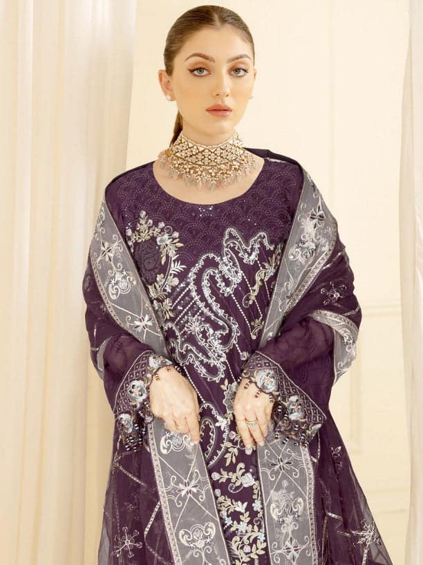 Ramsha Nayab W/Chiffon'24 Vol-04 N#411