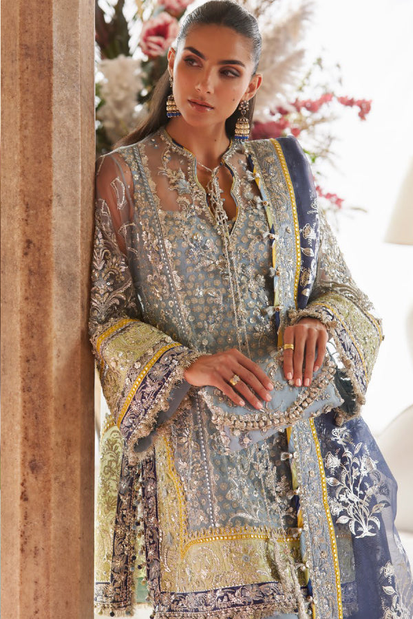 Zaha Gossamer Unstitched Wedding Festive`25 (D#04)