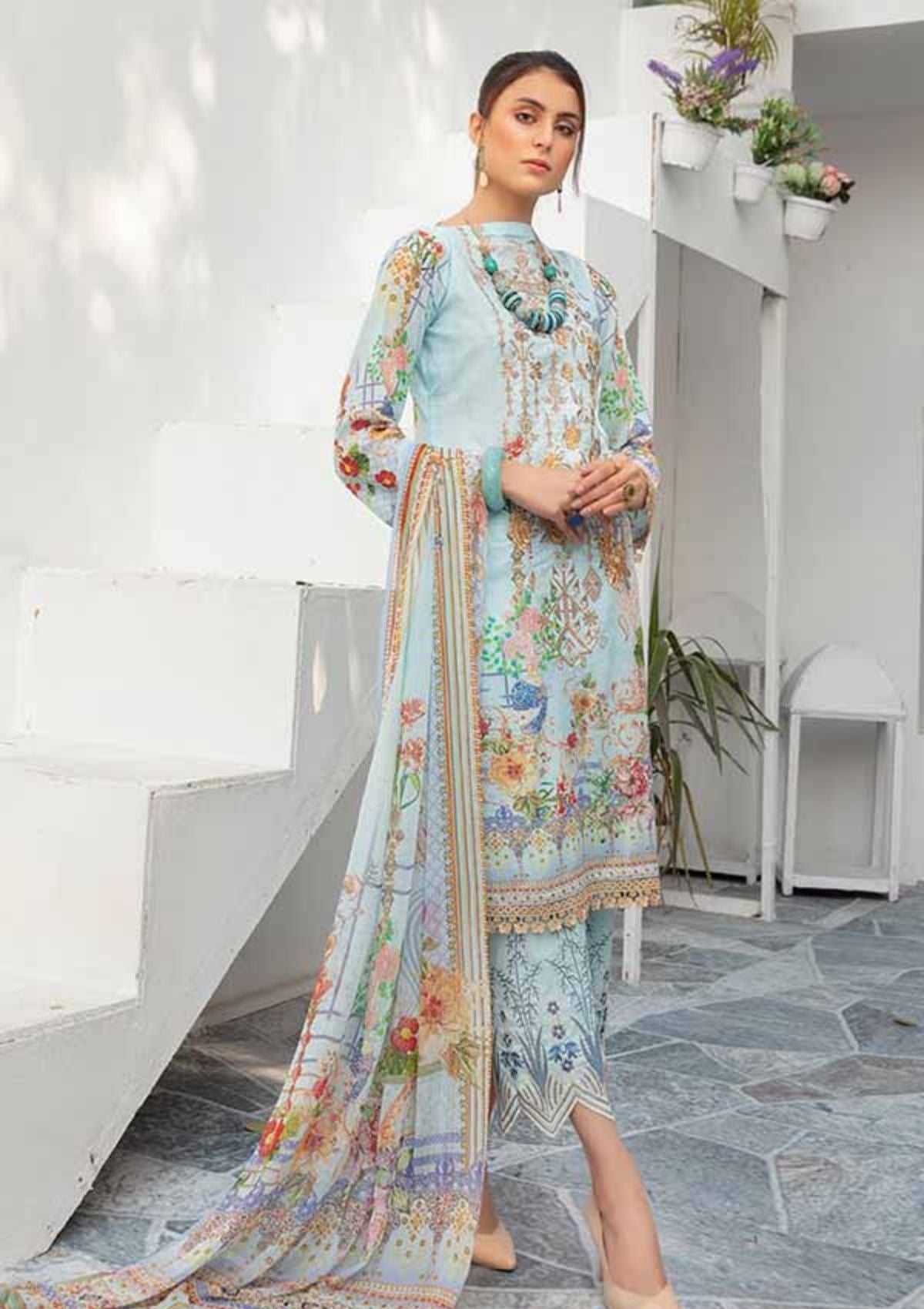 Shaista Nimra Emb Lawn`21 D#185