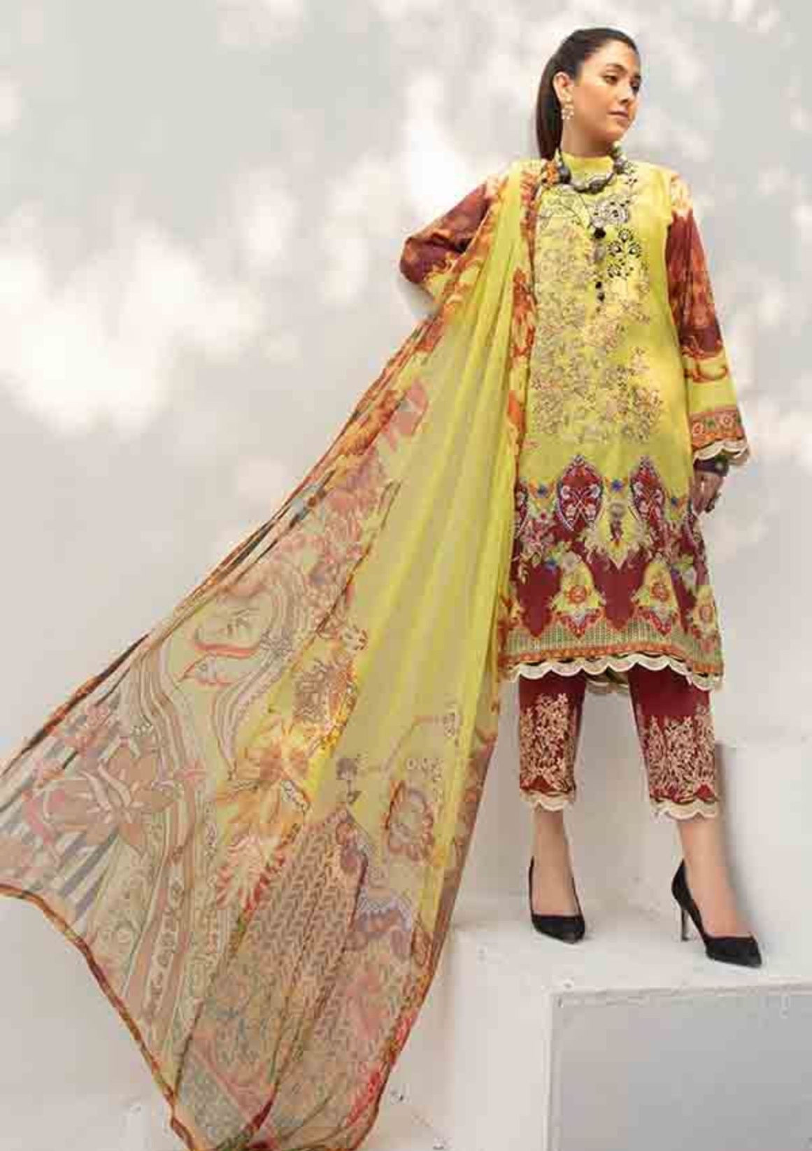 Shaista Nimra Emb Lawn`21 D#186