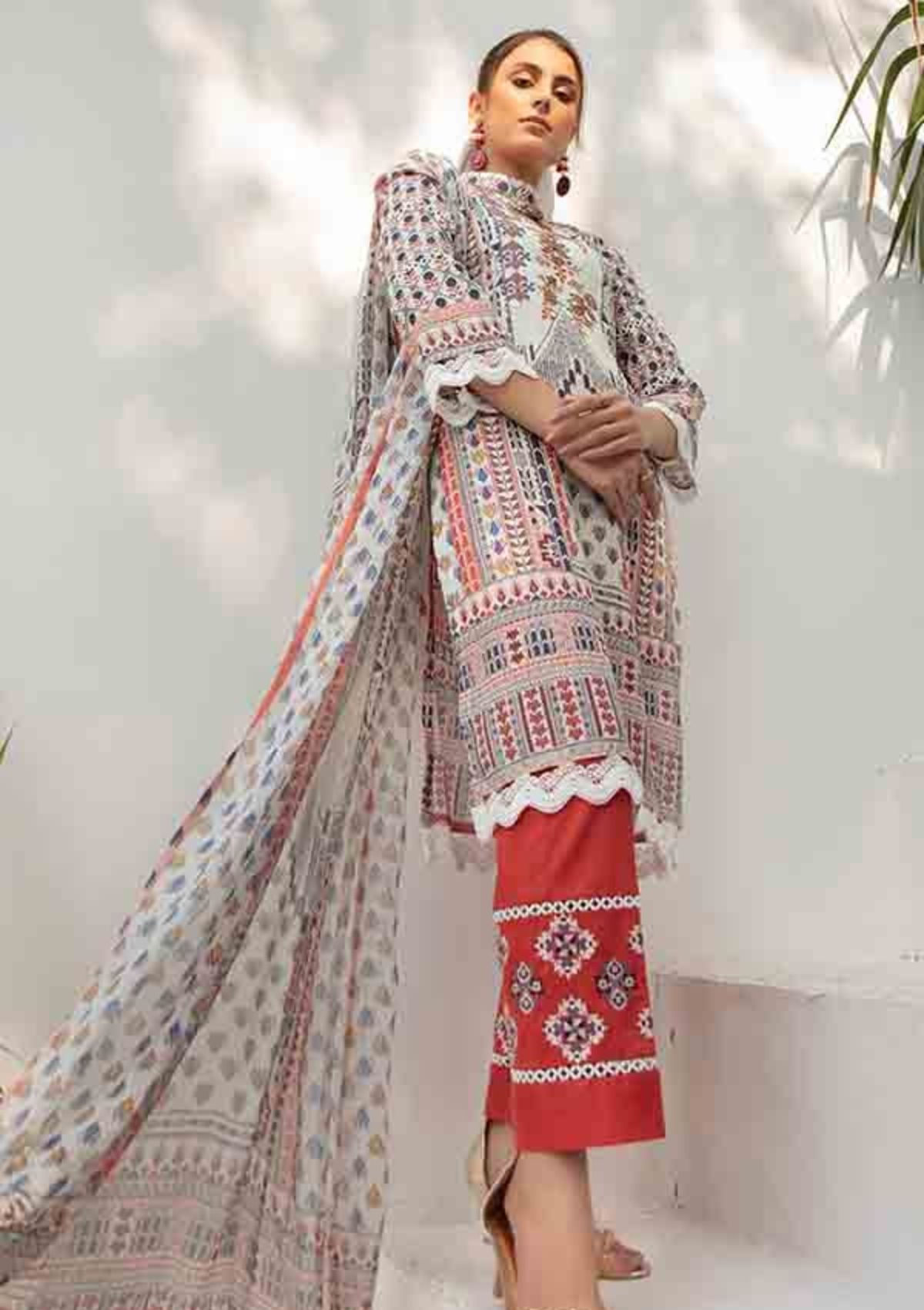 Shaista Nimra Emb Lawn`21 D#187