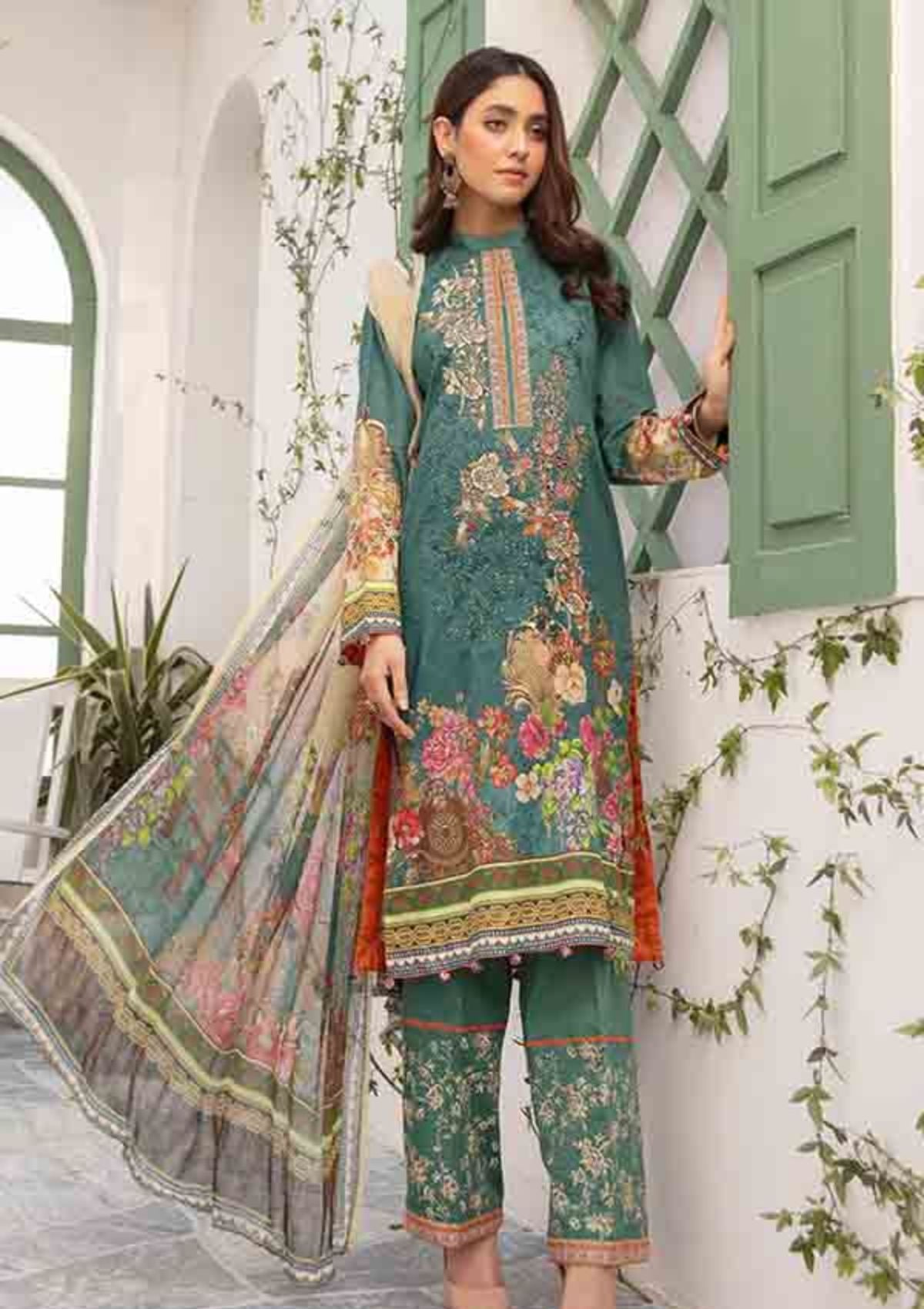 Shaista Nimra Emb Lawn`21 D#188