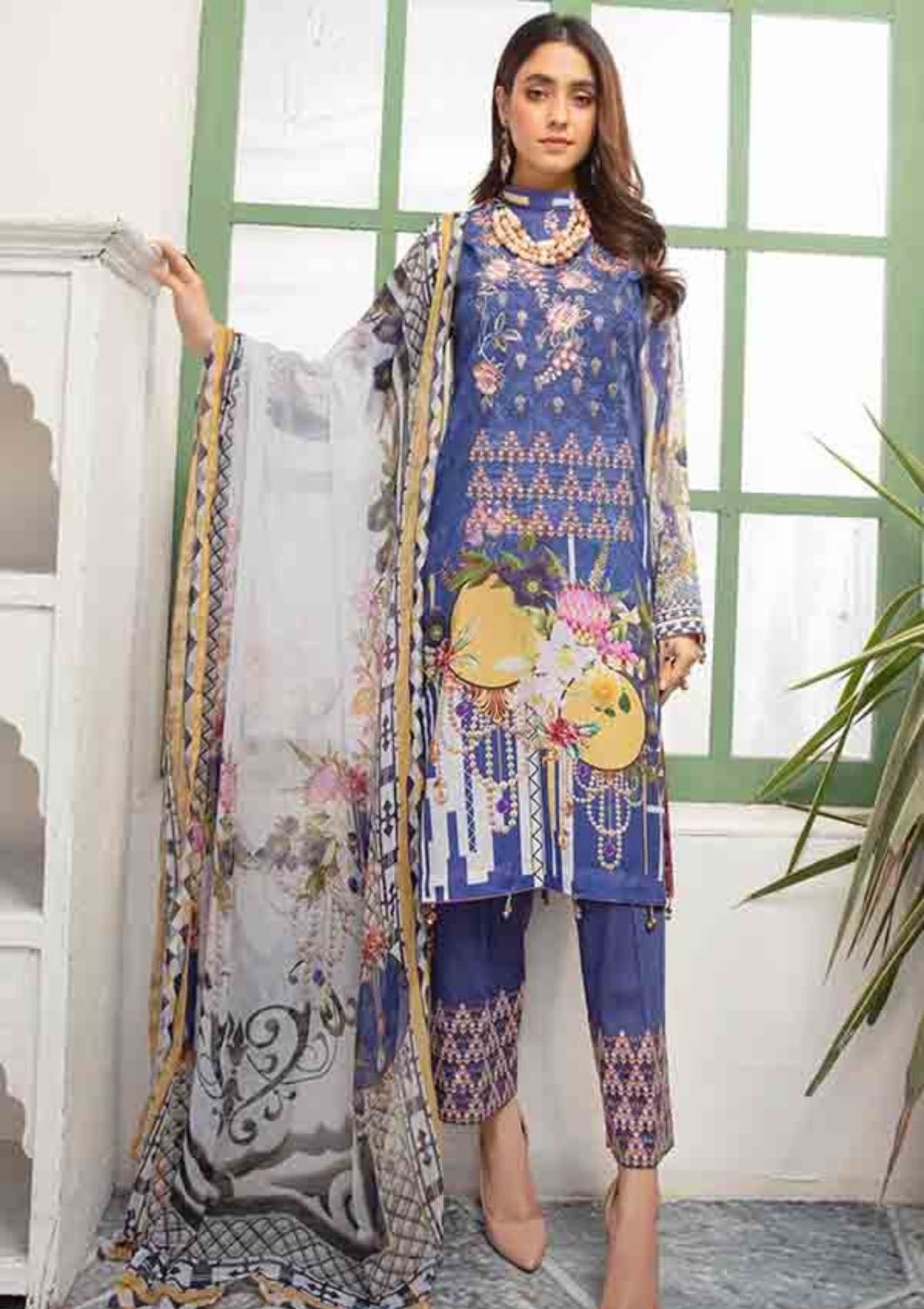 Shaista Nimra Emb Lawn`21 D#190