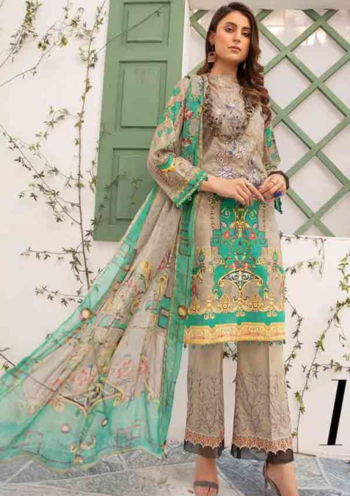 Shaista Nimra Emb Lawn`21 D#193
