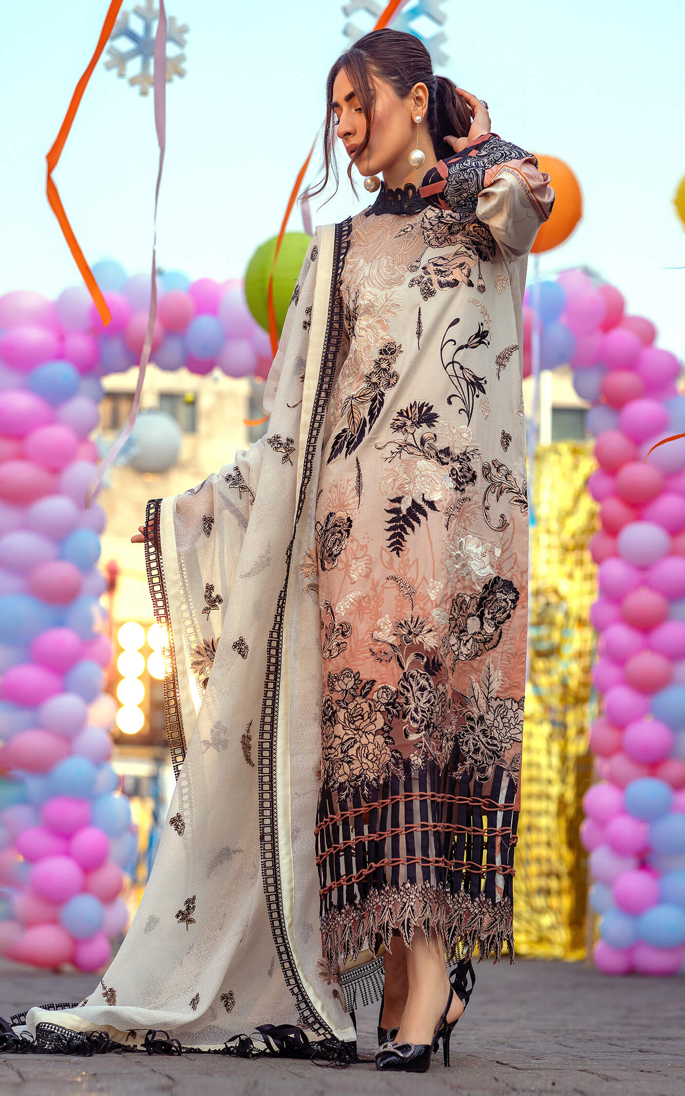 Asifa &amp; Nabeel Lilibet Luxury Lawn'22 SL#05