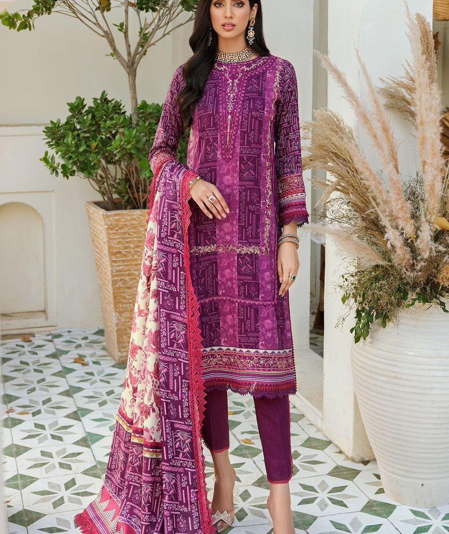 Noor By Sadia Asad Woolen Shawl`22 D#2 A