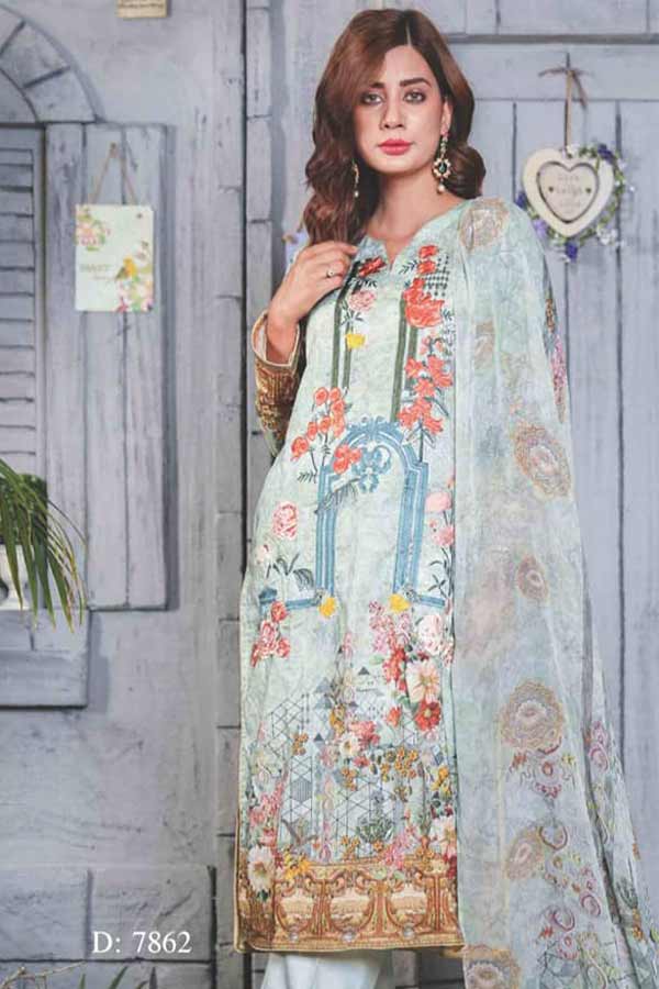 Naemal Bellini Emb Lawn'20 D#7862