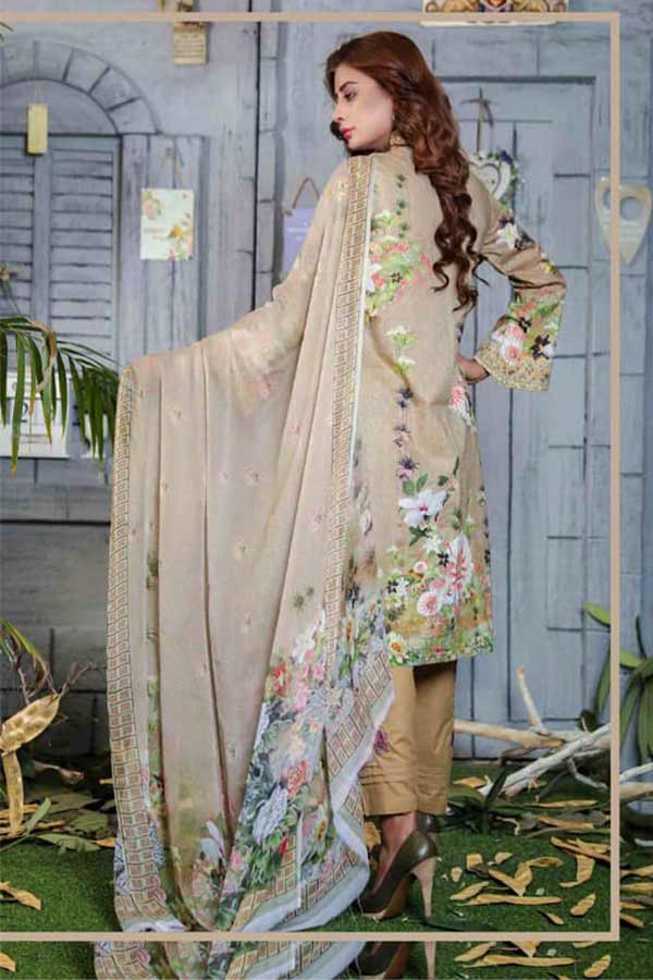 Naemal Bellini Emb Lawn'20 D#7863