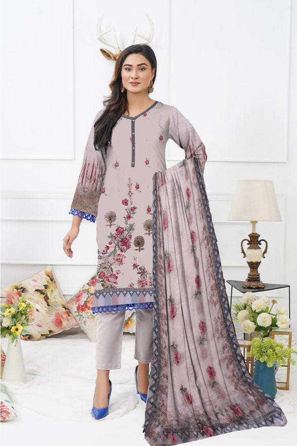 Naimal Nafasat L/Lawn`23 Vol#1124 D#09