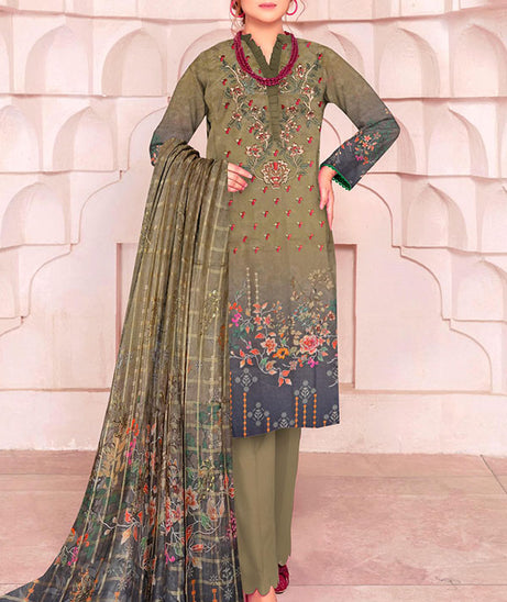 Naimal Nari D/Emb Lawn`23 (M Green)