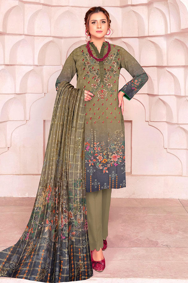 Naimal Nari D/Emb Lawn`23 (M Green)
