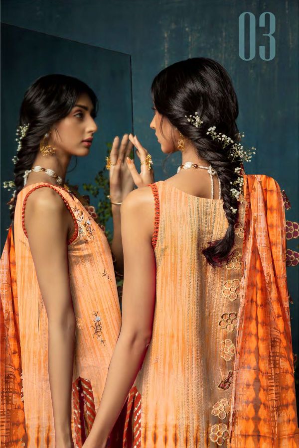 Naimal Shama Roshan Lawn`23 D#03