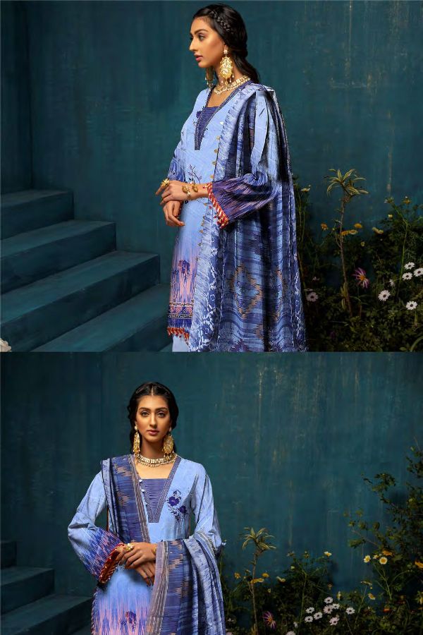 Naimal Shama Roshan Lawn`23 D#08