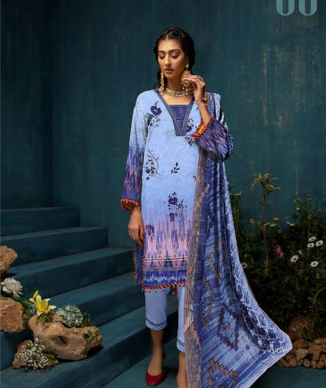 Naimal Shama Roshan Lawn`23 D#08