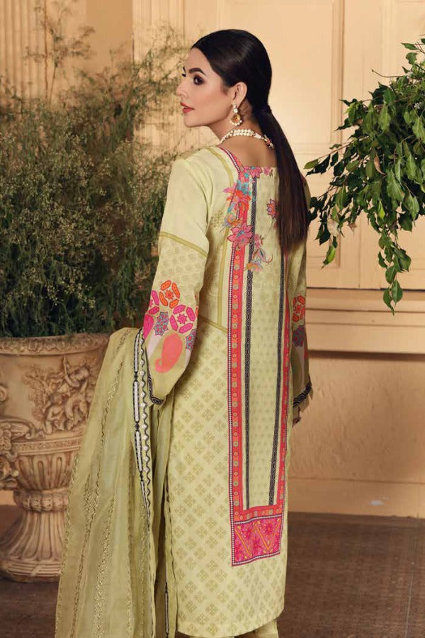 Naranji Emb Lawn Collection`21 CN#17 (Vol-2)