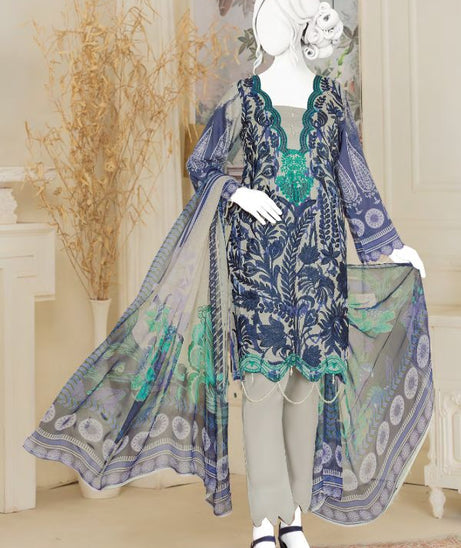 Naurang D/Emb Luxury Lawn`22 NR#4