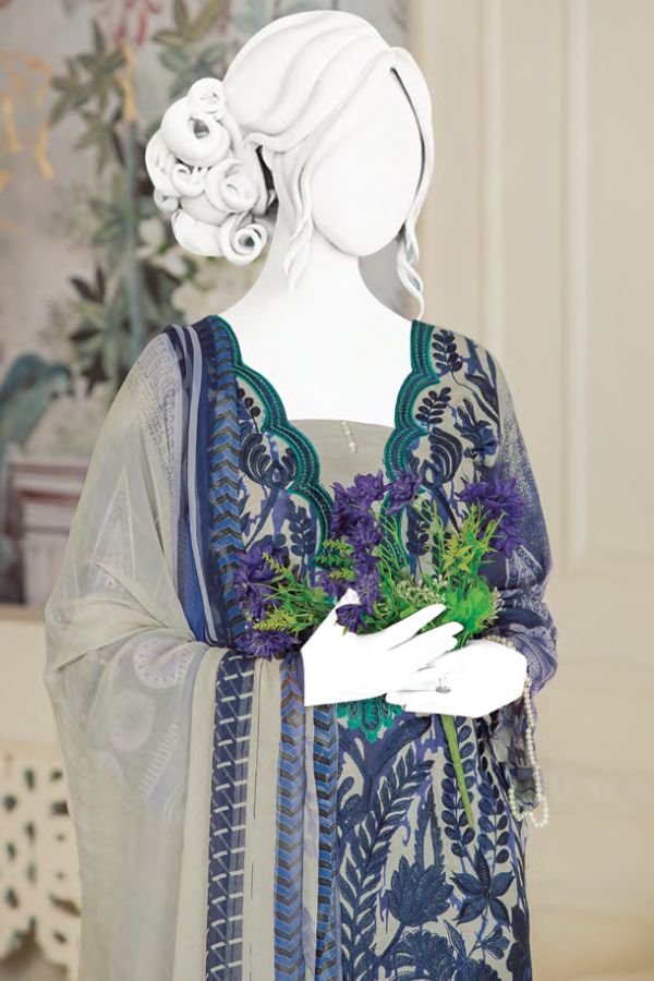 Naurang D/Emb Luxury Lawn`22 NR#4