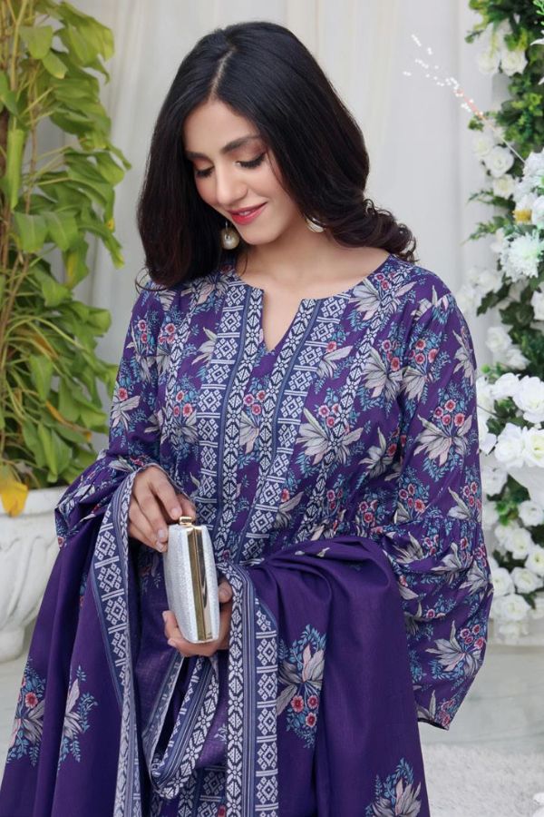 Nawla Print Lawn`23 LJ#07