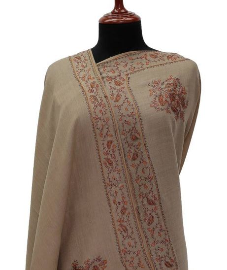 Needle Work Wool Shawl D#13-D