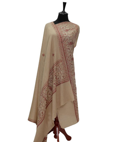 Needle Work Wool Shawl D#20-2-A