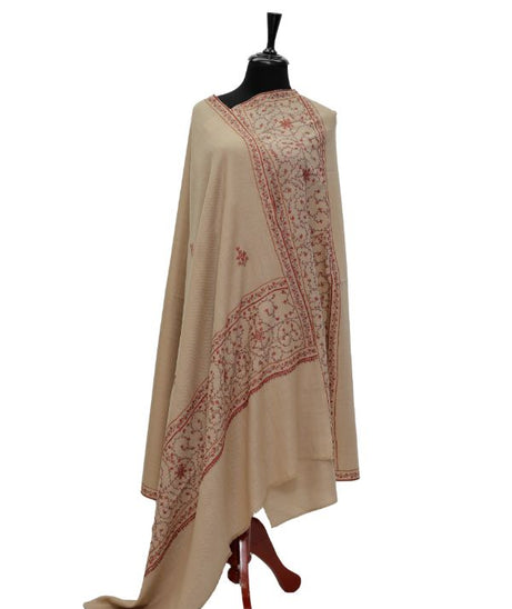 Needle Work Wool Shawl D#20-2-C