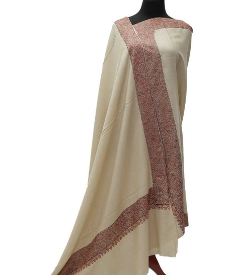 Needle Work Wool Shawl D#23-2-F