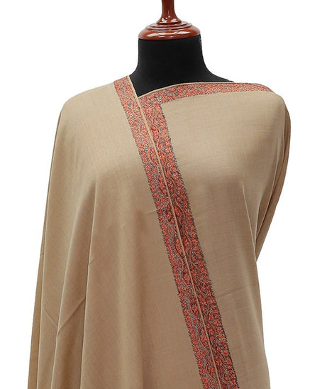 Needle Work Wool Shawl D#21-3