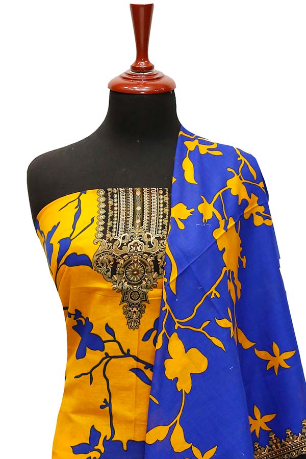 Nishat Civic Voile Lawn`23 D#8114 Orange