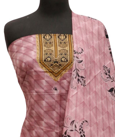 Nishat Civic Voile Lawn`23 D#8158 D-Mauve