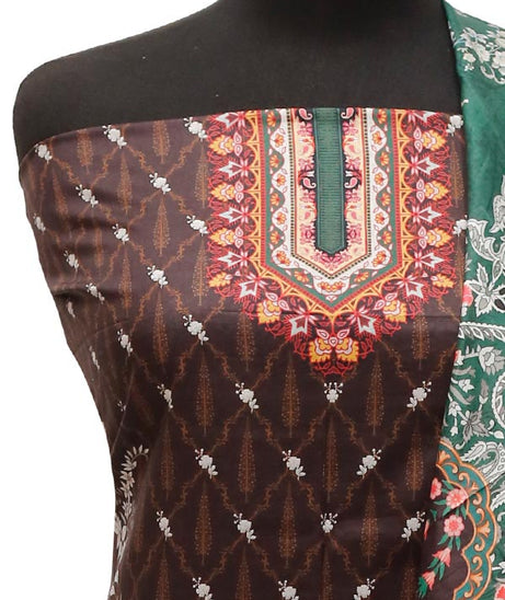 Noor Afroz D/Excl Lawn`22 D#309 Charcoal