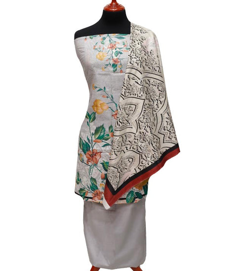 Noor Afroz D/Excl Lawn`22 D#311 Grey