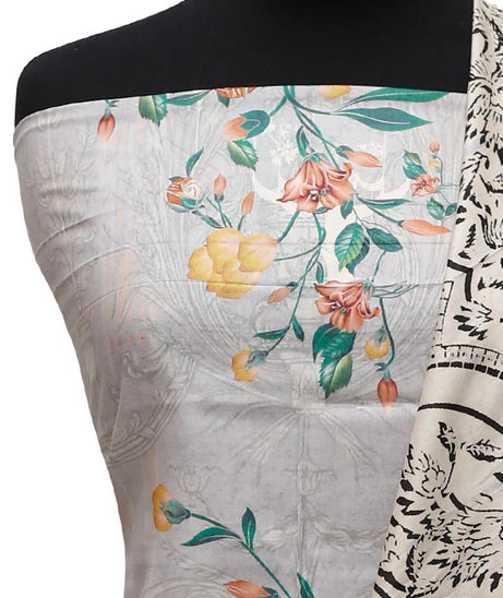 Noor Afroz D/Excl Lawn`22 D#311 Grey