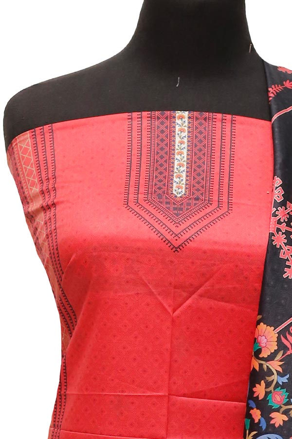 Noor Afroz D/Excl Lawn`22 D#313 Red