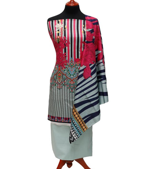 Noor Afroz D/Excl Lawn`22 D#315 L Green